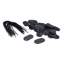 Bevestigingsset tuinscherm PVC antraciet